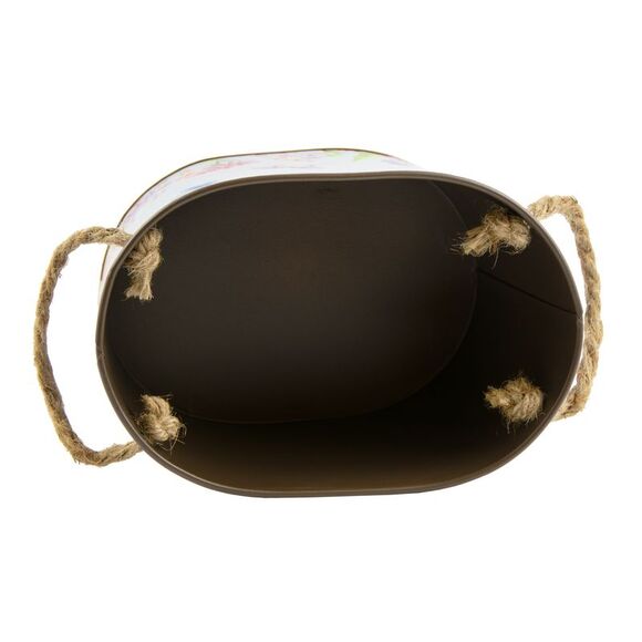 Gold Coast Butterfly Garden Embroidered Cotton Washcloth Set with Decorative Tin - Picture 9 of 9